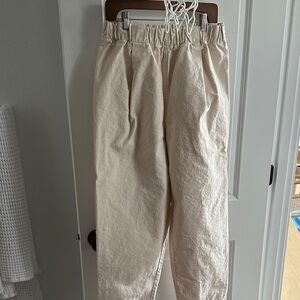 Elizabeth Suzanne XL-T Andy Trouser in Cotton Canvas NWOT